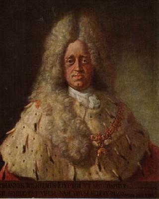 unknow artist Portrait of Johann Wilhelm, Elector Palatine oil painting picture